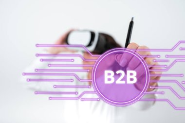 B2B el yazısı, E Ticaret şirketleri arasındaki ürün hizmetleri bilgi alışverişi üzerine söz yazımı