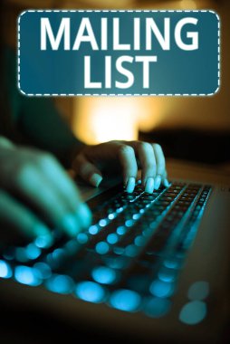 Düzenli posta dağıtımına üye olanların kavramsal görüntüleme listesi, iş genel görünümü listesi