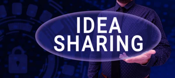 Τίτλος Κειμένου Παρουσίαση Ιδέα Sharing Επιχειρηματική Ιδέα Startup Λανσάρισμα Προϊόν — Φωτογραφία Αρχείου