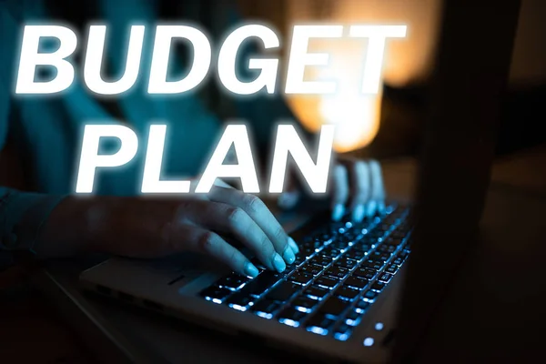 Inspiration showing sign Budget Plan, Internet Concept financial schedule for a defined period of time usually year