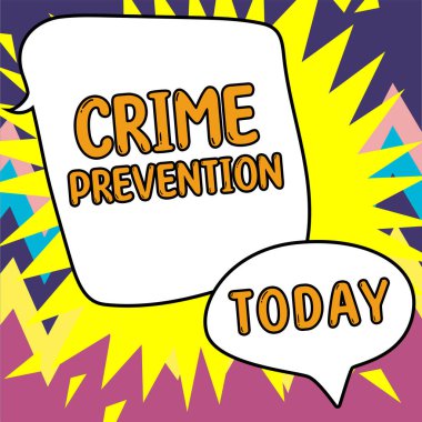 Metin Suçu Önleme, İş Konsepti Federal Suç Eylemleri Yasadışı Faaliyetler