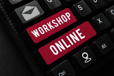 Çevrimiçi atölye yazısını gösteren ilham kaynağı, hangi malların tamir edileceği veya üretileceği ile ilgili kelime