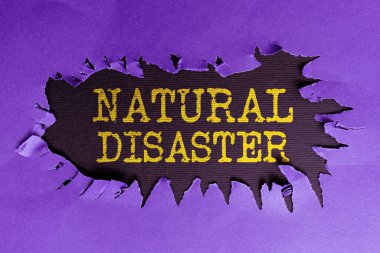 Kavramsal gösterim Doğal Felaket, iş yaklaşımı doğada ve doğal nedenlerden meydana geliyor.
