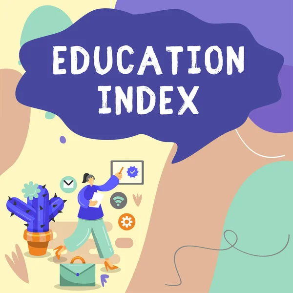 Conceptuele Bijschrift Onderwijs Index Concept Betekent Gericht Leerbehoeften Van Alle — Stockfoto