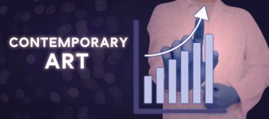 Modern Sanat ve İnternet kavramını gösteren ilham kaynağı gelişmekte olan dünyadan etkilenen canlı sanatçılar tarafından yapılmıştır.