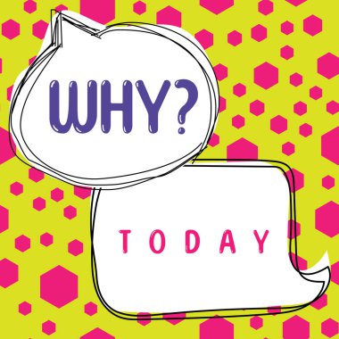 Sebebini ve amacını soran neden, kavramsal fotoğrafı sunan metin başlığı şaşkınlığı ifade ediyor