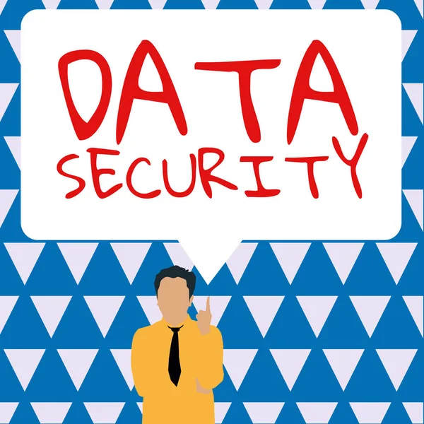 概念标题数据安全 业务思想保密磁盘加密备份密码屏蔽 — 图库照片