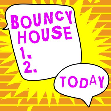 Zıplama Evi, İş Konsepti İnternet Yapay Zekası üzerinden çalışan otomatik programı gösteren metin işareti