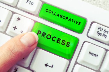 Kavramsal gösterim İşbirliği Süreci, İnsanlar ve organizasyonlar için Sözcük çalışması sonuç elde eder