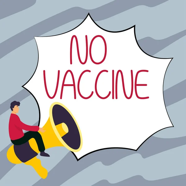 Schrijven Met Tekst Vaccine Business Concept Niet Voorzien Van Immuniteit — Stockfoto
