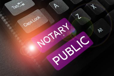 Kavramsal görüntüleme Noter Kamu, Yasal Belgelendirme Yetkilendirme Sözcüğü Sözcük Sözleşmesi