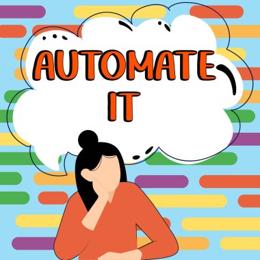 Otomatiği göster, kavramsal olarak otomatik ekipman çalıştırılacak işlem veya tesisi dönüştür.