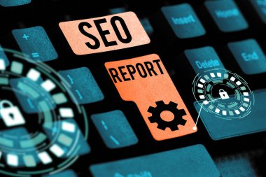 Kavramsal başlık Seo Report, Web sitesinin arama motoru sonuçlarında nasıl işlediğini bildiren sözcük