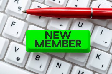 Kavramsal gösterim Yeni Üye, İş Fikri Yeni Çocuk Doğumu şirketine ya da ekibine eleman toplama