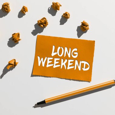 Uzun Hafta Sonu, Uzun Tatil Tatil Tatili Tatil Dinlenme Zamanı