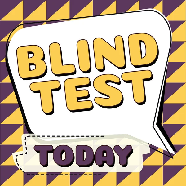 Rukopis Text Slepý Test Obchodní Koncept Společenská Angažovanost Osobou Kterou — Stock fotografie