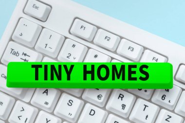 Kavramsal gösterim Minik Evler, kavramsal kavram sadece bir ya da iki oda içerir ve küçük giriş ucuzdur