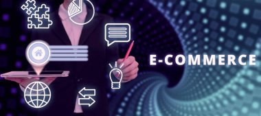 E Ticaret, İş Vitrini Ticari İşlemleri sunan metin başlığı İnternet üzerinden elektronik olarak yürütüldü