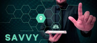 El yazısı imzası Savvy, iş genel değerlendirmesi pratik konularda algı, anlayış