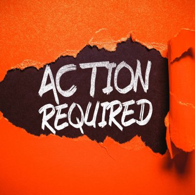 El yazısı Eylemi Gerekli, İnternet Kavramı Konsepti Konumundan dolayı birinden bir eylem