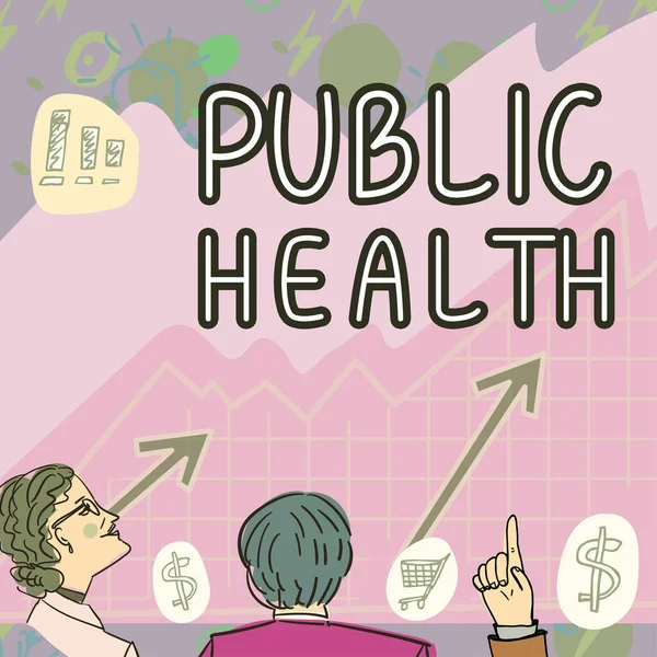 Text sign showing Public Health, Business showcase Promoting healthy lifestyles to the community and its people