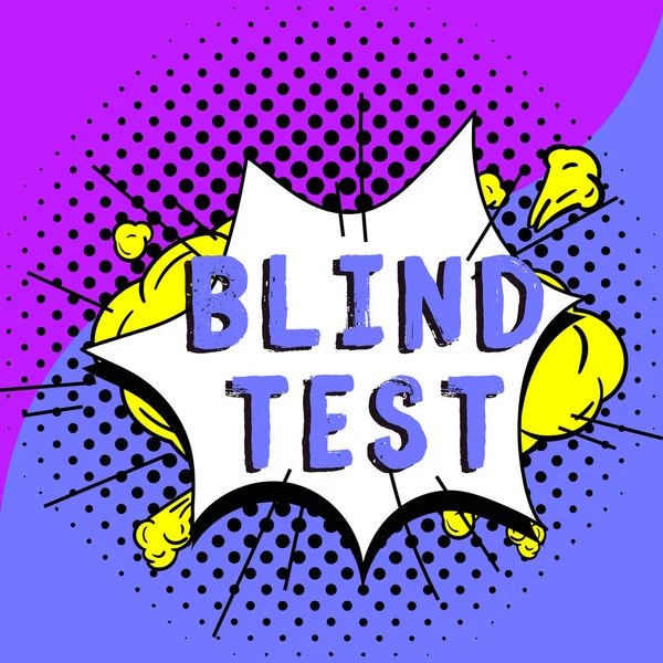 Inspiration Showing Sign Blind Test Business Concept Social Engagement Person — 스톡 사진