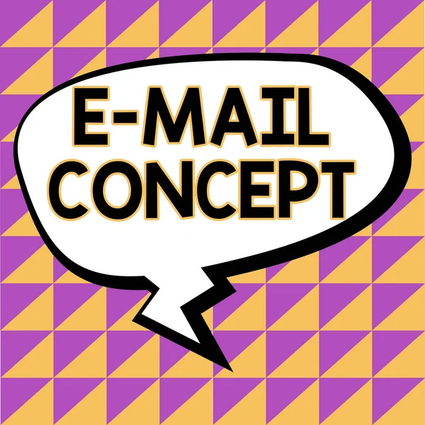 Εγγραφή Εμφάνισης Κειμένου Mail Concept Word Sequence Marketing Efforts Reach — Φωτογραφία Αρχείου