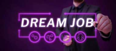 El yazısı, rüya işi, iş yaklaşımı maaşla ödenen ve size mutluluk veren bir eylem.