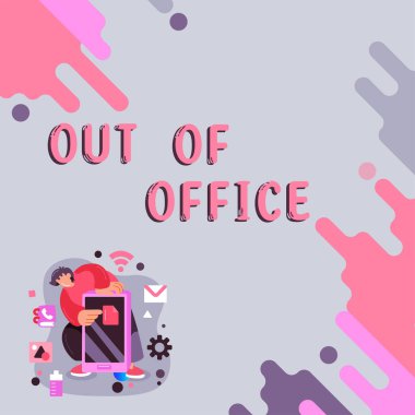 Ofis dışında el yazısı, iş dışında iş yaklaşımı. İş yerinde kimse ara vermez.