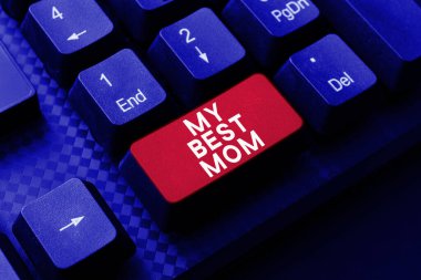 Kavramsal manşet En İyi Annem, İş yaklaşımı Annenizin takdiri Duyguları severim iltifatları severim