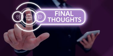 El yazısı imzası Son Düşünceler, İnternet Konsepti Sonuç Son Analiz Önerileri Fikir Finali