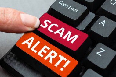 El yazısı uyarısı, birini entrika ya da dolandırıcılık ihbarı hakkında uyarmak için kelime.