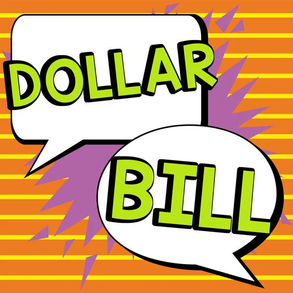 Inspiration Showing Sign Dollar Bill Conceptual Photo Piece Paper Money —  Fotos de Stock