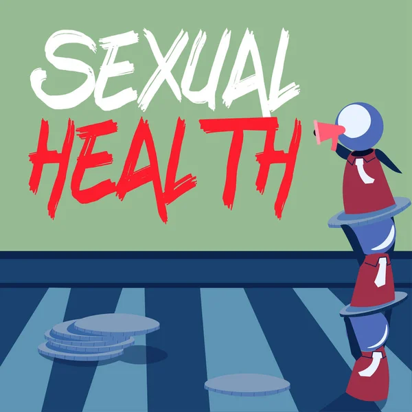 Conceptual Display Sexual Health Conceptual Photo Healthier Body Satisfying Sexual — Fotografia de Stock