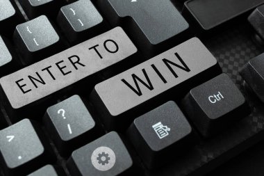 Enter To Win, Business yaklaşımının ödül veya kazanma şansı karşılığında bir şeyi takas ettiğini gösteren metin işareti