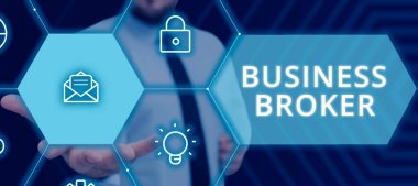 Kavramsal başlık İş Komisyoncusu, bir işletmenin kısa form içeriğini yayınlayan iş fikri