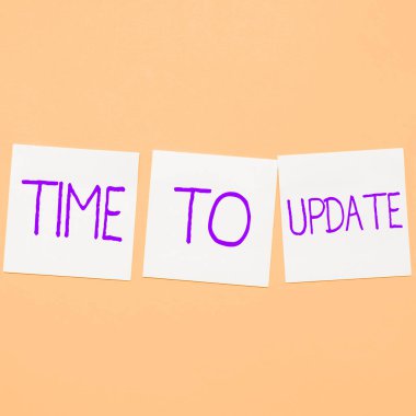 Güncelleme, Kavramsallaştırma Başlığı Süresi Belirli bir durum hakkında en son bilgi