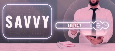 Metin Tasarruf, iş konsepti yazma algı, pratik konularda anlayış