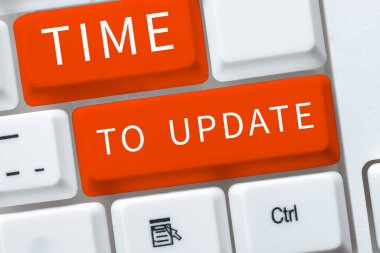 Güncellemek için metin zamanı, belirli bir durum hakkında en son bilgilerin üzerine yazılmış sözcük zamanı