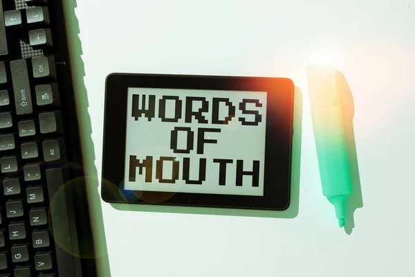 Inspiration showing sign Words Of Mouth, Business overview simple statement can help heal hurt or harm someone