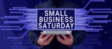 El yazısı Küçük İşletme Cumartesi, Sözcük Amerikan alışveriş tatili üzerine Cumartesi günü yazıldı