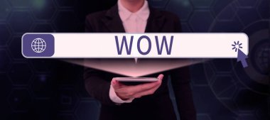 İlham veren bir metin. Wow, Kavram demek. Şaşırtmak ve huşu etmek.