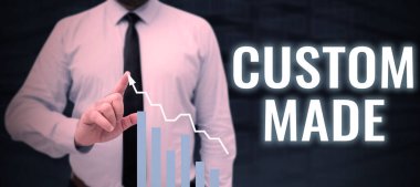 Özel Yapım Metin İşareti, Özel Müşteri Organizasyonu için bir şeyin üzerine Sözcük Yazılması