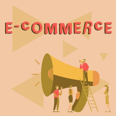 E Ticaret, Kavram sunan metin başlığı İnternet üzerinden elektronik olarak yürütülen ticari işlemler anlamına gelir