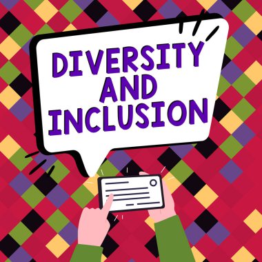 Çeşitliliği ve İçeriği gösteren tabela, insan farklılığı için kelime ırk cinsiyetini içerir