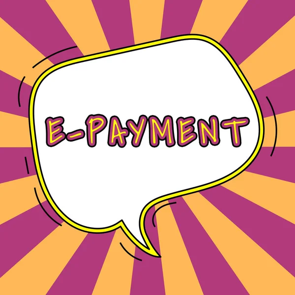 Textzeichen Mit Payment Word Geschrieben Auf Einfach Definiert Als Online — Stockfoto