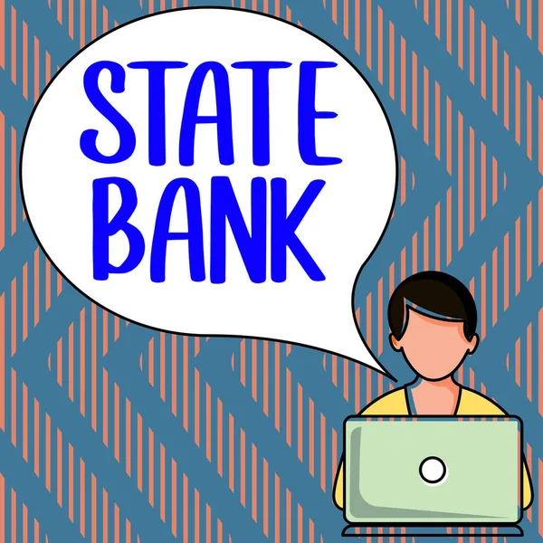 State Bank Business Overview Generally Financial Institution Charter State — 图库照片
