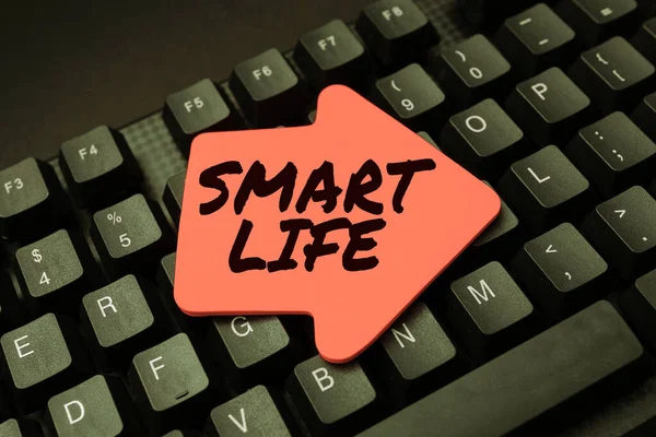 Handwriting text Smart Life, Business idea approach conceptualized from a frame of prevention and lifestyles