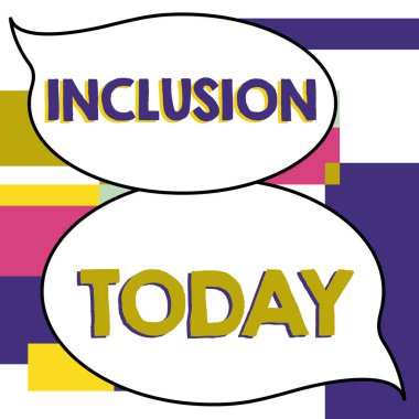 Grup veya yapıya dahil olmak üzere iş fikri eylem durumunu gösteren metin işareti