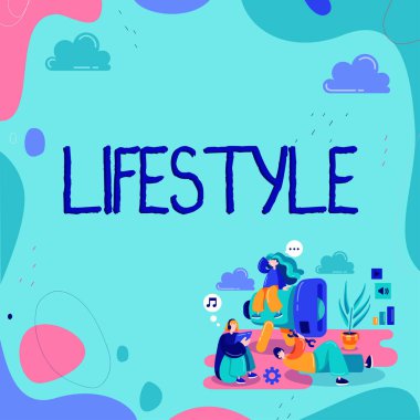 Bir bireyin, grubun ya da kültürün tipik yaşam tarzını gösteren bir işaret.